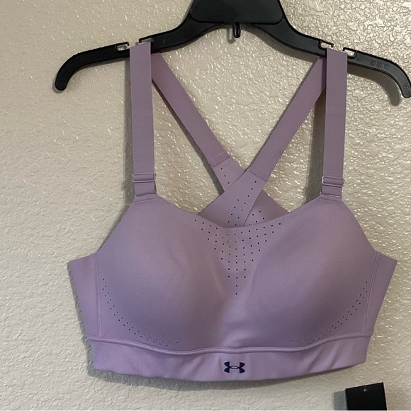 Under Armour Other - Under Armour Lavender Rush High Sports Bra.   NWT. Size 38C
